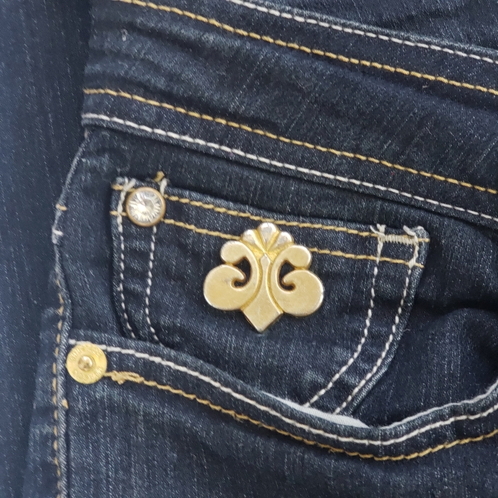 DEREON Skinny Blue Jeans Size 5 / 6 - Picture 6 of 8
